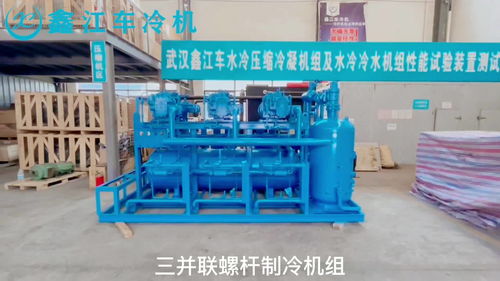 三并聯(lián)螺桿制冷機組 高效制冷系統(tǒng)的核心及其在冷庫工程中的應(yīng)用